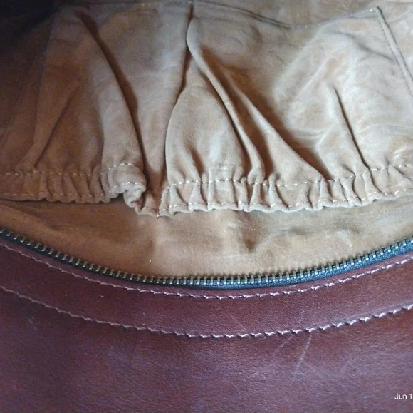 PATRICIA NASH ENGLISH COUNTRY FLORAL LEATHER SATCHEL GUC - Picture 7 of 16